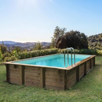 Piscine bois en kit rectangle Tampa