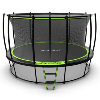 JumpFlex Hero Round Outdoor Backyard Trampoline