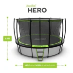 JumpFlex HERO 14ft Round Trampoline