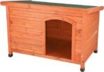 TRIXIE Pet Products Dog Club House, Large,Glazed Pine,40.75×26.75×28.25 Inch (Pack of 1),39552
