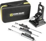 Work Sharp Precision Adjust Elite Knife Sharpener – Adjustable Knife Sharpening System – For Hunting, Serrated & Kitchen Knives