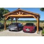 CPBF Abri Deux Pentes Bois DOUGLAS Français
