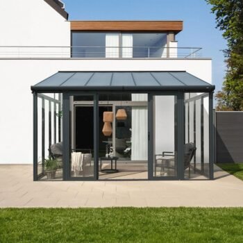 Home DELUXE véranda AMARIS anthracite