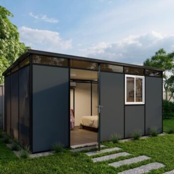 Abri de jardin modulaire isolé 5x3m