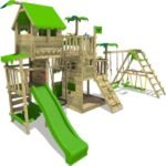 FATMOOSE Aire de jeux Pro XXL enfant avec toboggan