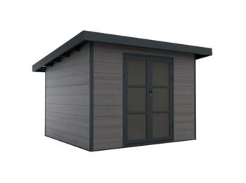 Abri de Jardin Composite Alma 9m2 Gris