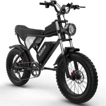 Ridstar Electric Bike for Adults 1500w 33mph,48v 20ah Electrics Bicycle,20″ Fat Tire,7-Speed Mountain Bikes Ul2849