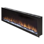 Touchstone Sideline Elite Smart 60″ WiFi-Enabled Recessed Electric Fireplaces.
