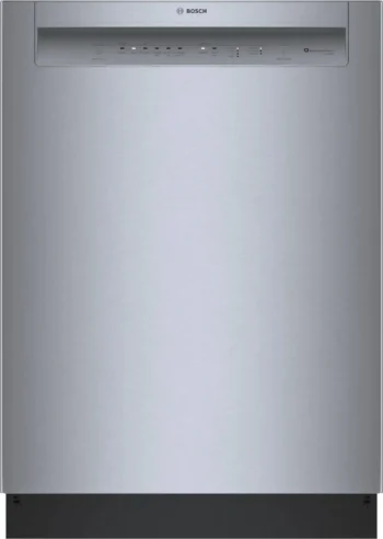 Bosch SHE3AEM5N 100 Series Dishwashers 24″ Stainless Steels