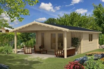 Chalet de jardin Lautrec Alpholz 6.1x3.1m dim. ext