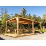 Pergola Bois 20.93m2
