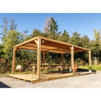 Pergola Bois 20.93m2