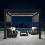 Pergola bioclimatique motorisée Ombréa autoportante