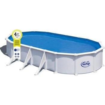 GRE Piscine ovale acier