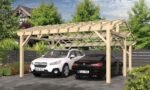 Carport Avranche asymétrique 38,1m² NON COUVERT Surface intérieure m²