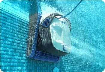 Dolphin Robot electrique de piscine fond parois et ligne d'eau avec chariot