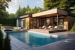 Pool house en bois