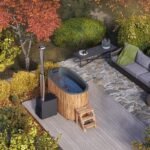 Ducktub Ovalti bain nordique pour 2 personnes – chauffé au bois à l'électricité