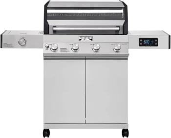 Monument Grills Eminence 405 |Tech Stainless Propane Gas Grills Eminence 405 & Cast Iron Cooking Plate
