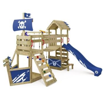 Wickey Aire de jeux avec balançoire et toboggan GhostFlyer
