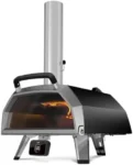 Ooni Karu 2 Pro Multi-Fuel Pizza Ovens – Wood and Gas Outdoor Pizza Oven with Pizza Stone & Integrated Thermometer, Pizza Oven Outdoor, Dual Fuel 16 Inch Pizza Maker, Outdoor Cooking Grill