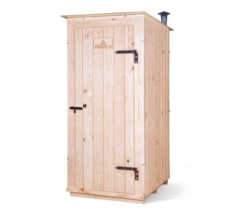 TROBOLO KitaBœm – Toilettes sèches de jardin en bois massif avec ventilation intégrée